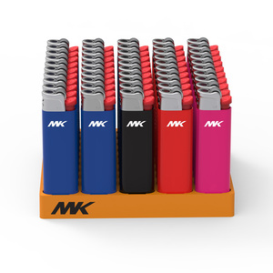 Encendedor de Plástico a Gas con Piedra para Cigarrillos Desechable con Logo Personalizado Encendedores Recargables de Piedra - Product Image 1