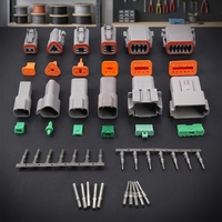CHENF Alimentation électrique industrielle haute performance résistante à la corrosion, série DT, connecteur 2P 3P 4P 6P 8P 12P, prise 600V