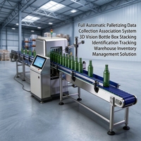 Sistema de Recolección de Datos de Códigos 2D/1D para Botellas, Cajas y Palets, Integración de Codificación de Cajas y Etiquetado con Film Retráctil, Cadena de Suministro Completa, 1 Año