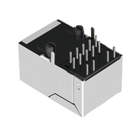 J1011F01PNL WE7499010214 100 Base-T Tab Up sans LED, port unique 8P8C, installation traversante, connecteur RJ45 femelle