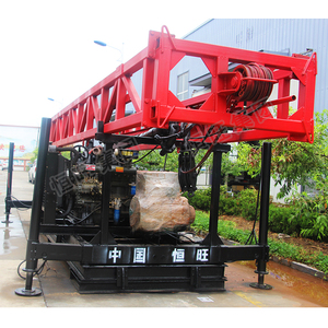 Max. Khoan Sâu 600mTruck-Mounted Nước Giếng Khoan Giàn Khoan/Máy Khoan - Product Image 3