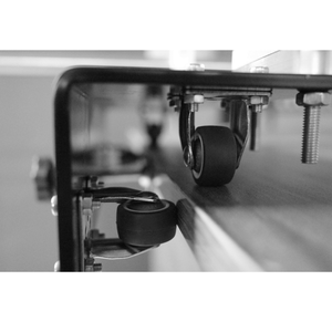 Carretilla <span class=keywords><strong>de</strong></span> Fresado para Madera Ajustable en Altura con Rieles <span class=keywords><strong>de</strong></span> Acero y Aluminio <span class=keywords><strong>de</strong></span> 48 Pulgadas para Aplanar Tablas - Product Image 4