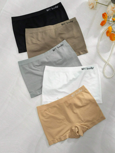 Ropa interior de algodón orgánico de la mejor calidad para niñas, lencería para niños, Impresión de secado rápido, embalaje de logotipo personalizado, bolsas de polietileno - Product Image 6