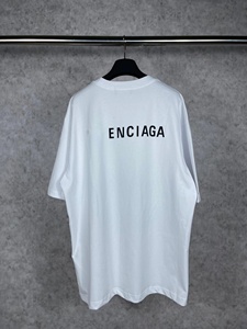 Nuova <span class=keywords><strong>T</strong></span>-<span class=keywords><strong>shirt</strong></span> Classica B-brand in Cotone <span class=keywords><strong>Paris</strong></span> SS23 con Stampa Logo Anteriore e Posteriore, Traspirante, Vestibilità Ampia, Unisex, Manica Corta, Vendita all'Ingrosso - Product Image 6