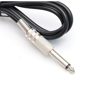 Pedal de pie redondo negro para tatuajes, interruptor de plástico con cable, control de fuente de alimentación, accesorios para máquina, pedal estable para estudio. - Product Image 4