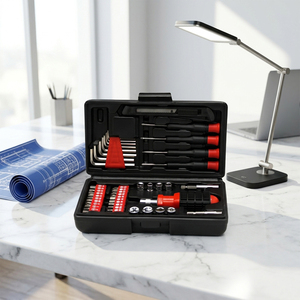 Juego de Herramientas Manuales Profesionales de 45 Piezas, Fácil de Usar, Estuche de Herramientas para el Hogar, Acero al Carbono, Kit de Herramientas Personalizable OEM - Product Image 2