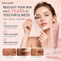 Crème de nuit pour le visage NHA GENE Collagen Céramide Anti-âge Liftant Raffermissant Niacinamide 75ml Réduction des rides Hydratation intense