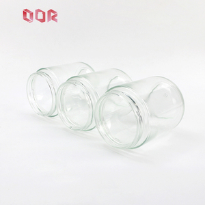 Luxury Transparent Glass Jar Candy <b>Container</b> Empty 500ml Jars for Food Packaging with Bamboo Screw Cap - Product Image 6