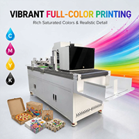 Imprimante jet d'encre pigmentée SCX One Pass CMYK haute vitesse Ethernet pour boîtes à pizza, sacs en papier, gobelets à café, serviettes, boîtes en carton ondulé