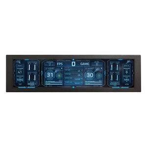 VSDISPLAY จอแสดงผลตรวจสอบสถานะคอมพิวเตอร์แบบพกพา 9.16 นิ้ว 462X1920 เคสพีซีจอ LCD <span class=keywords><strong>USB</strong></span> จอภาพรอง DIY ธีม - Product Image 1