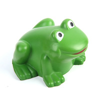 Balle anti-stress souple en forme de canard marron, jouets à presser en mousse PU personnalisés en gros, jouet anti-stress pour enfants