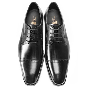 Zapatos Oxford de cuero vacuno de alta gama con puntera cuadrada, diseño transpirable y ligero con costuras - ideales para ropa formal de primavera y verano - Product Image 5
