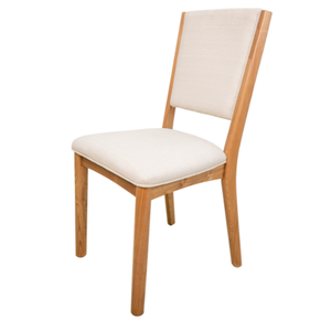ALMA Chaise de salle à manger en bois au design moderne de haute qualité, imperméable, prête à assembler, durable et écologique, garantie de 10 ans pour la maison et le bureau - Product Image 1