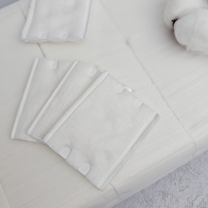 Tampons carrés en <span class=keywords><strong>coton</strong></span> blanc 5cm*6cm, 3 couches épaissies, 500 pièces, outil de beauté pour les soins de la peau et le démaquillage - Product Image 1