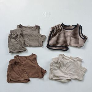 Ropa Nueva para Niños 2022, Pantalones Cortos para Niños, Camiseta sin Mangas para Niñas, Conjuntos de Ropa para Niñas, Ropa de Verano para Niñas - Product Image 4