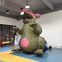 Rat gonflable géant pour les manifestations des travailleurs, modèle gonflable Scabby le Rat, souris gonflable personnalisable pour les manifestations des syndicats