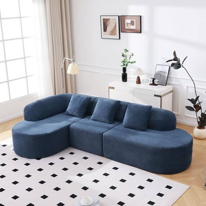 Sofá Modular en Forma de L, Sofá Cama Compacto y Moderno, Sofá en Caja que Ahorra Espacio para Apartamento - Product Image 1