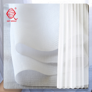 Voile d'<span class=keywords><strong>organza</strong></span> <span class=keywords><strong>blanc</strong></span> classique 100 % polyester, ignifuge intrinsèque, résistant à l'eau, luxueux et doux, pour rideaux de salon - Product Image 5