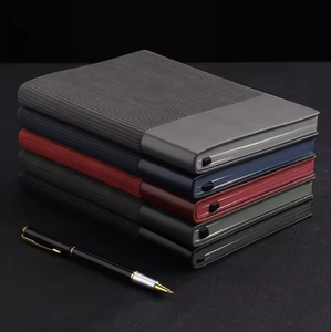Carnet en cuir A5 avec logo personnalisé, carnet personnalisé, agenda <span class=keywords><strong>d</strong></span>'affaires - Product Image 4