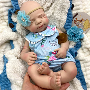 Muñecas Reborn Realistas Pascale Gordito <span class=keywords><strong>de</strong></span> Cuerpo Completo <span class=keywords><strong>de</strong></span> Silicona <span class=keywords><strong>de</strong></span> Platino, Juguete Modelo Suave para Niños, Bebé 100% <span class=keywords><strong>de</strong></span> Silicona - Product Image 4