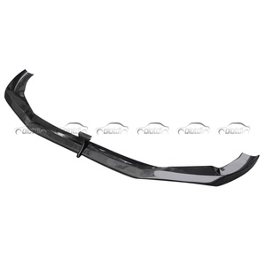 Nuevo Spoiler Delantero de Fibra de Carbono, Divisores de Parachoques para X3M X4M F97 F98 2019-2021, Tuning Automotriz, Negro - Product Image 3