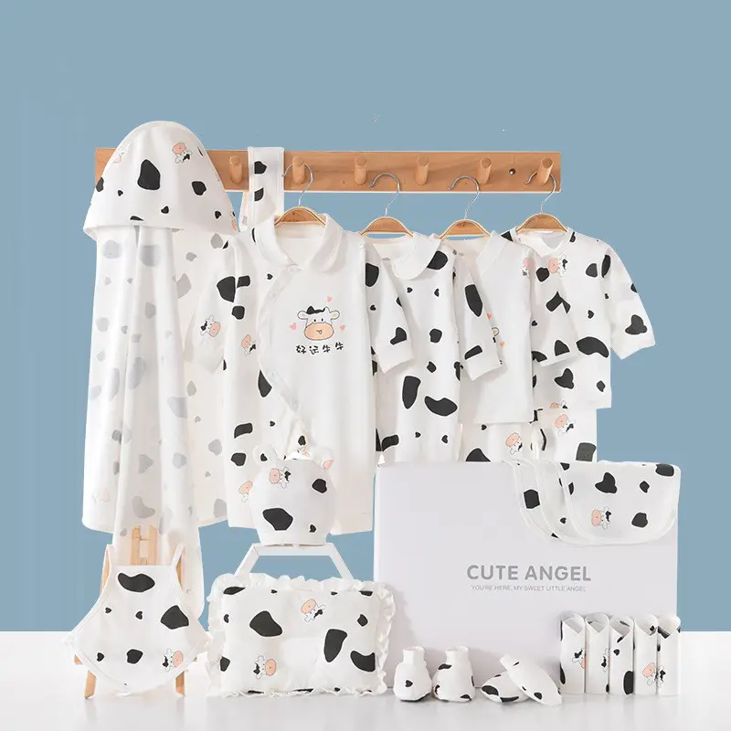 Cotton Baby Clothes Newborn Gift Box Set Newborn Full Moon Baby Clothing Gift Supplies18PCS/22PCS/24PCS