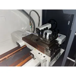 جديد CK50S مائل السرير CNC 3 محور آلة آلة مخرطة باستخدام الحاسب الآلي شقة مخرطة CNC مستوية للمعادن ماكينة خراطة