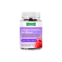 Complément Alimentaire Gommes de Collagène OEM à Étiquette Personnalisée Saveur Baies Mixtes – Favorise la Santé de la Peau et la Santé Intestinale pour Femmes