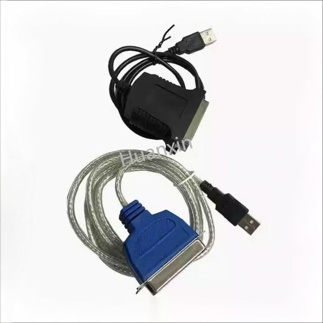 1284 Print Cable Usb to Parallel Cable USB2.0 Printer Connection Cable Old Style Parallel 36 Pin Drive Free