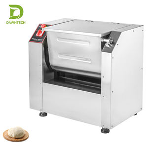 Commercial Horizontal Dough <b>Mixer</b> Machine, Stainless Steel Trough, Forward/Reverse, for Bakery Pizza <b>Bread</b> - Product Image 1