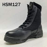 Bottes de combat tactiques anti-choc XC, Corps Spécial, pour patrouille et randonnée, avec fermeture éclair latérale HSM127