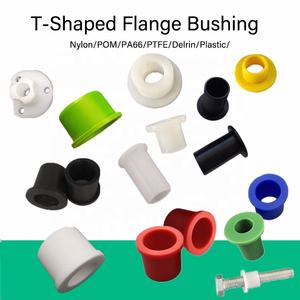 บูชหน้าแปลนไนลอน M10 M11 แหวนรอง POM Delrin PTFE บูชลูกปืนพลาสติก บูชทรงตัว T - Product Image 5