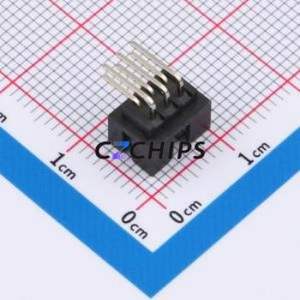 JN2.0 HX 2X3P WZ H6.4แบบงอผ่านรูตะกั่วแบบงอ P = 2มม. วงจรรวมชิป PMIC - Product Image 2