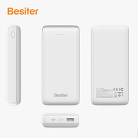 Power Bank Portable à affichage LED, 20000mAh, chargeur USB C, batterie d'alimentation intelligente, nouveau, 20000