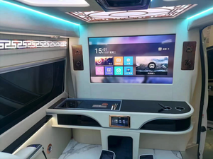 Rideaux de voiture de luxe YLC pour Mercedes W447 <span class=keywords><strong>Vito</strong></span> V300 V250 Sprinter Sienna Alphard Vellfire Coaster Hiace modifiés en version <span class=keywords><strong>VIP</strong></span> - Product Image 2