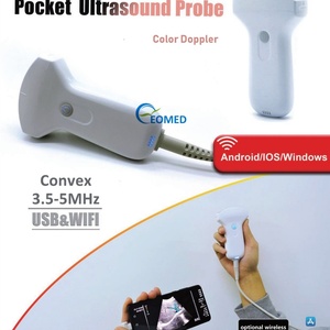 Sonde d'échographie Doppler couleur sans fil et USB, format paume, pour usage vétérinaire et humain, extrêmement économique, à bas prix CU07, CU08 - Product Image 4