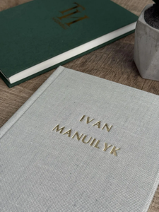 Journal de santé mentale en lin <span class=keywords><strong>personnalisé</strong></span>, <span class=keywords><strong>couverture</strong></span> rigide, suivi guidé de l'anxiété, pages au design classique, carnet de qualité supérieure - Product Image 2