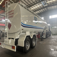 Camion-citerne semi-remorque 8x4 de 20000L pour le transport de carburant aéronautique, vente directe usine