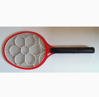 Raquette électrique anti-moustiques et anti-mouches à grande maille, rechargeable, avec batterie intégrée de 300 mAh, robuste, US, fournie directement par l'usine