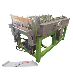 High Quality Standing Seam Tools Panel Forming Metal Roofing Seaming Portable Small Roof Tile Sheet Making Machine Cost For Sale