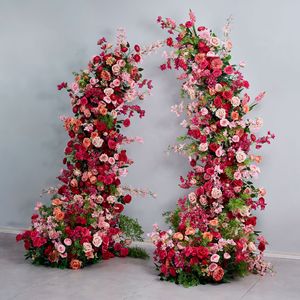 Flores Artificiales de Seda de Alta Calidad en Oferta, Color Rosa para Decoración de Entradas de Bodas, Arco de Cuerno de Tienda, Flores Artificiales para Eventos, Estilo Jardín - Product Image 3