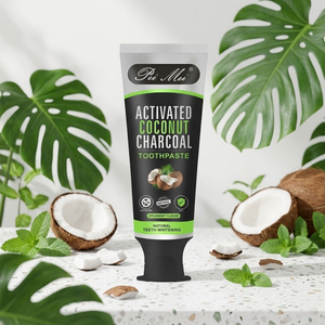 Dentifricio al Carbone di Bambù Ecologico, <span class=keywords><strong>Pasta</strong></span> Dentale Naturale per Sbiancamento, Anti-Carie, Rimozione Placca, Alito Fresco, Cura Orale - Product Image 6