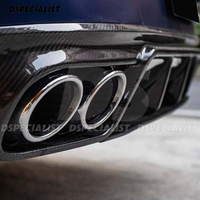 Kit carrosserie en fibre de carbone sèche de style Pt, diffuseur de pare-chocs arrière pour Mercedes Benz AMG GT43 GT50 GT53 X290