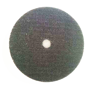 Plaque de support en caoutchouc JDK de 4 pouces (100 mm) avec fixation auto-agrippante, rigide 5/8-11 <span class=keywords><strong>pour</strong></span> meuleuse d'angle, polisseuse, <span class=keywords><strong>ponceuse</strong></span>, personnalisable OEM - Product Image 2