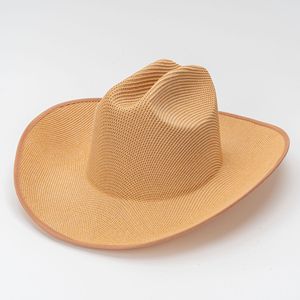 Sombrero de Sol Simple de Primavera/Verano para Hombre y Mujer, Color Puro, Ala Ancha, Versátil para Uso en Exteriores y Playa - Product Image 2