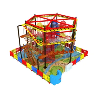 China Indoor Climbing Rope Obstacle Course Adventure Playground Equipment Supplier