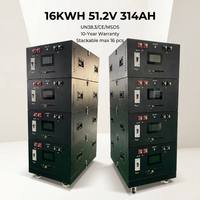 Boîtier de batterie LiFePO4 vide 48V 51.2V pour kit DIY 16S 200A JK/V19/V2, compatible 280Ah 314Ah 340Ah 320Ah