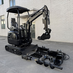 Boerderijgebruik 2,5 ton mini-graafmachine Kubota aangedreven rupsgraafmachine met cabine - Product Image 2