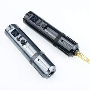 Machine à tatouer sans fil style tendance, moteur puissant, aiguilles à cartouche, rechargeable, stylo professionnel pour maquillage permanent - Product Image 4