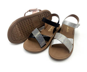 Las mejores ventas OEM logotipo personalizado antideslizante suela plana sandalias de las mujeres zapatos planos sandalias para el verano - Product Image 6